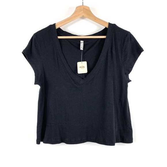 ❌SOLD❌ Free People Set of 2 Easy V Tee - Picture 7 of 8